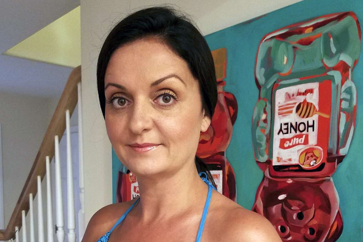 Adina Azarian poses for a picture in East Hampton, N.Y. Azarian was one of four people killed in a plane that crashed in a remote part of Virginia on Sunday.