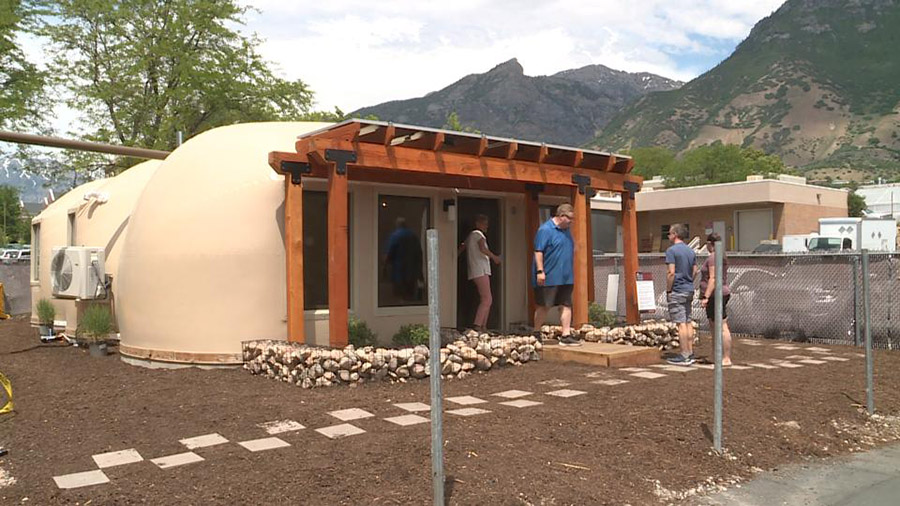 BYU students' Triple Dome Home is unexpected stop along parade of homes