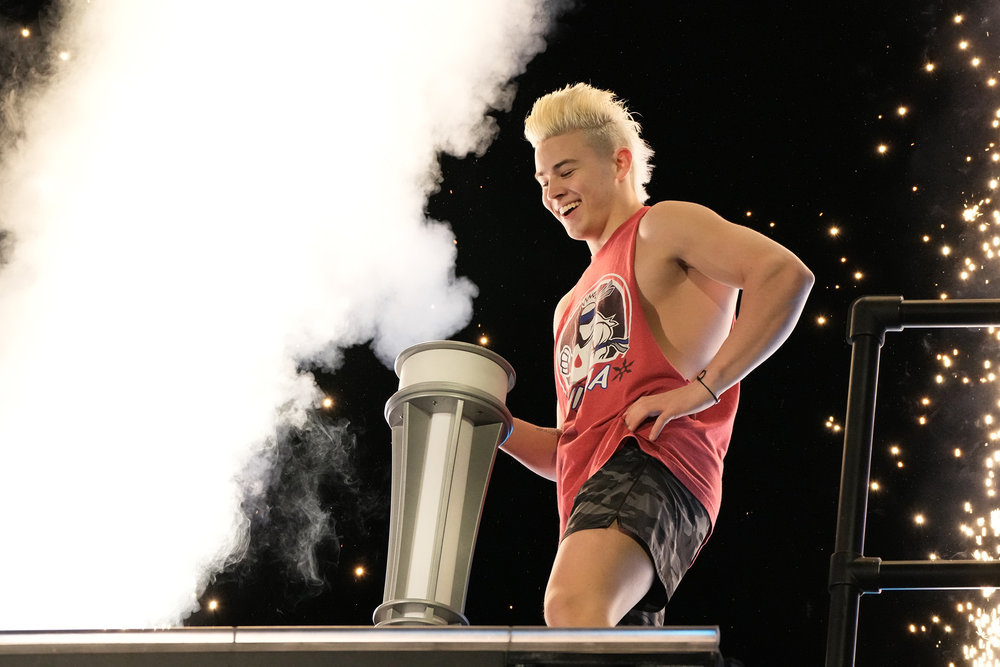 Kai Beckstrand, a teenager from St. George, completed the first round course in a little over 54 seconds — more than 20 seconds ahead of the second-fastest time of the night.