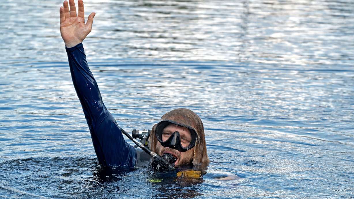 Joseph Dituri surfaced on Friday after living for 100 days underwater.