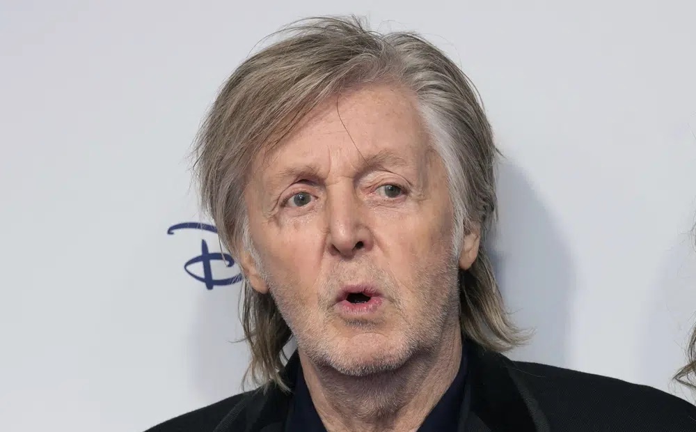 Paul McCartney attends a film premiere in London, Dec. 12, 2022. Artificial intelligence has been used to extract John Lennon's voice from an old demo to create “the last Beatles record,” McCartney said Tuesday. 