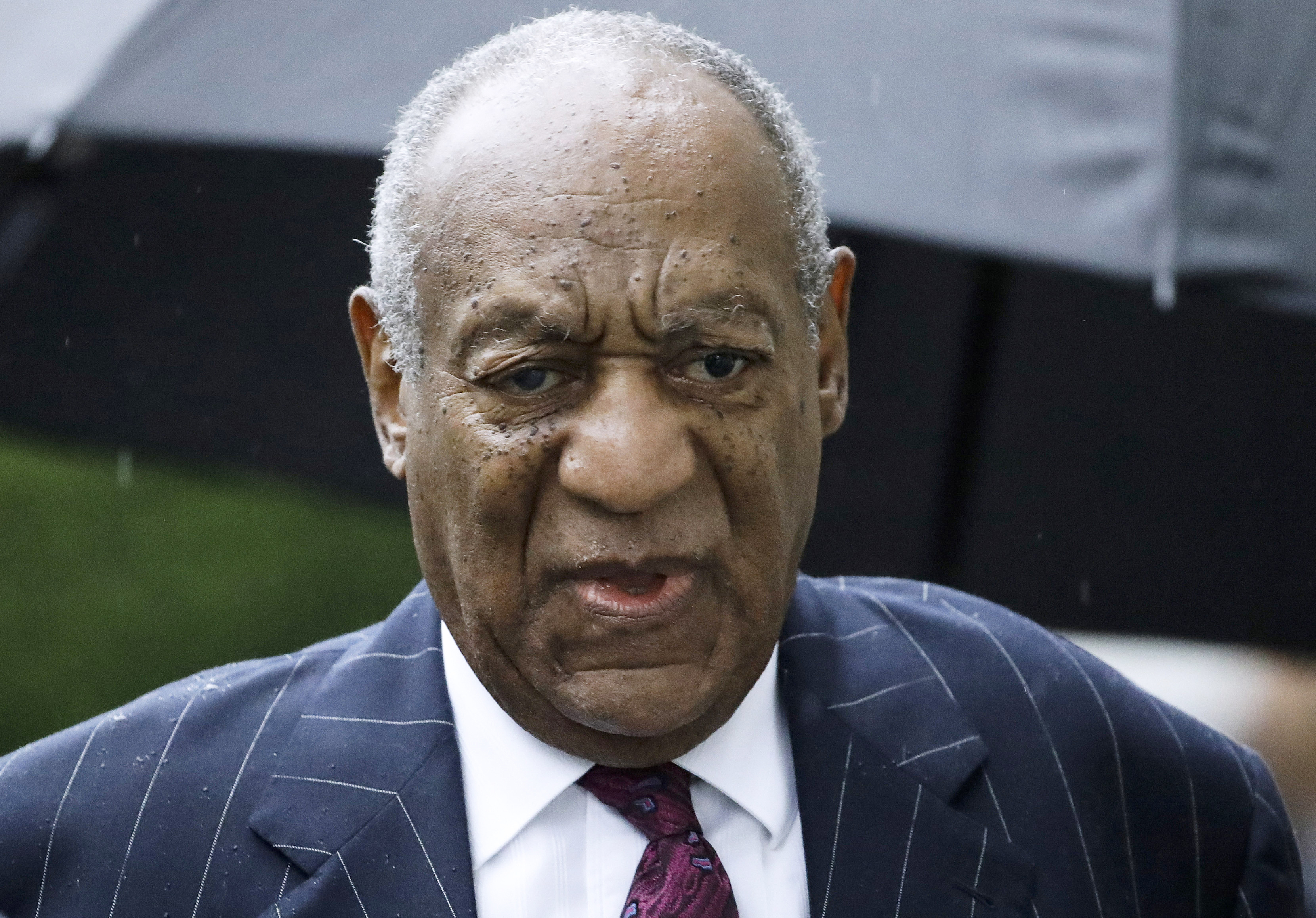 Bill Cosby arrives for a sentencing hearing following his sexual assault conviction at the Montgomery County Courthouse in Norristown Pa. Nine more women are accusing Cosby of sexual assault.