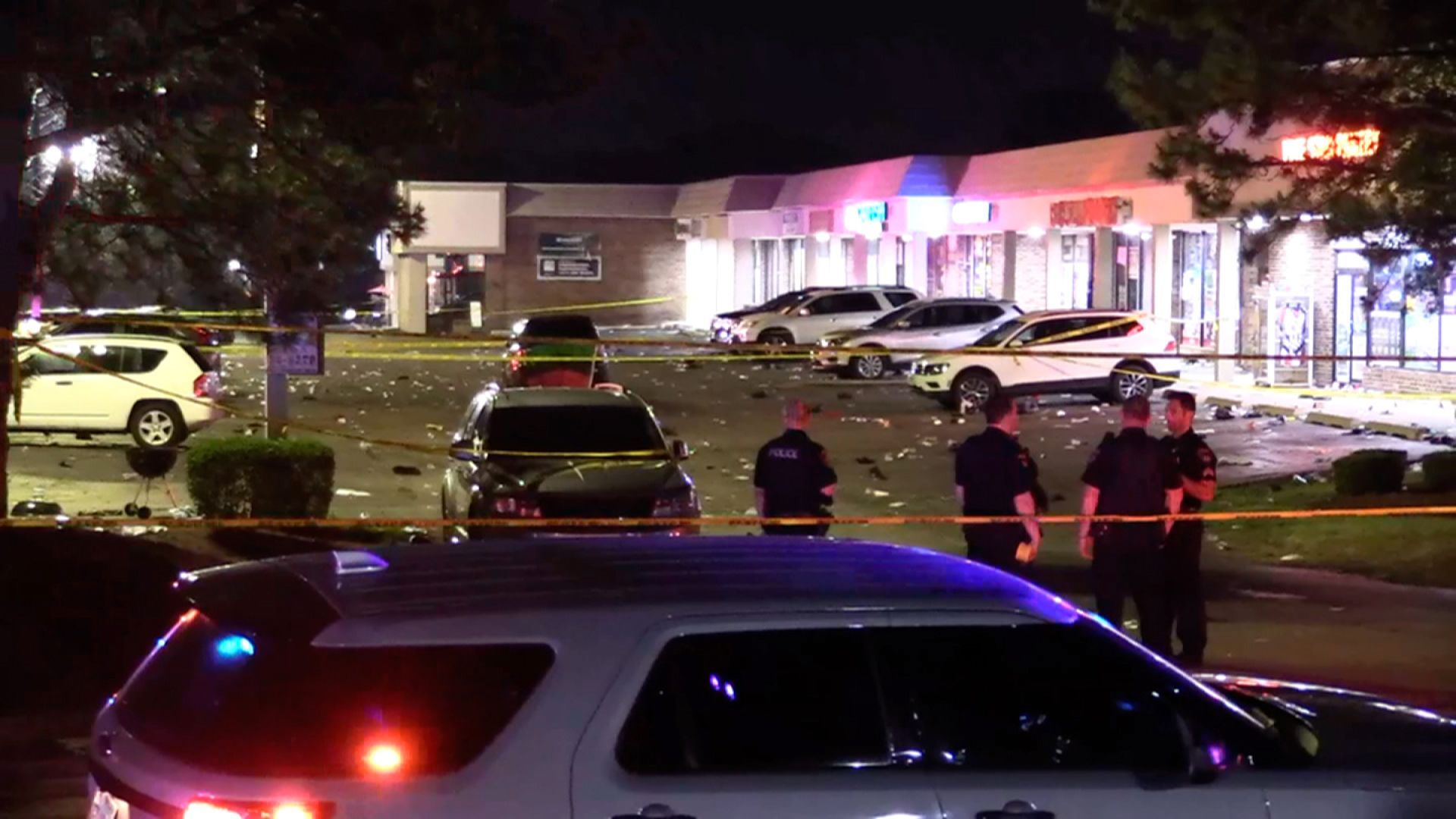 Multiple people were shot overnight in Willowbrook, Illinois, authorities said.