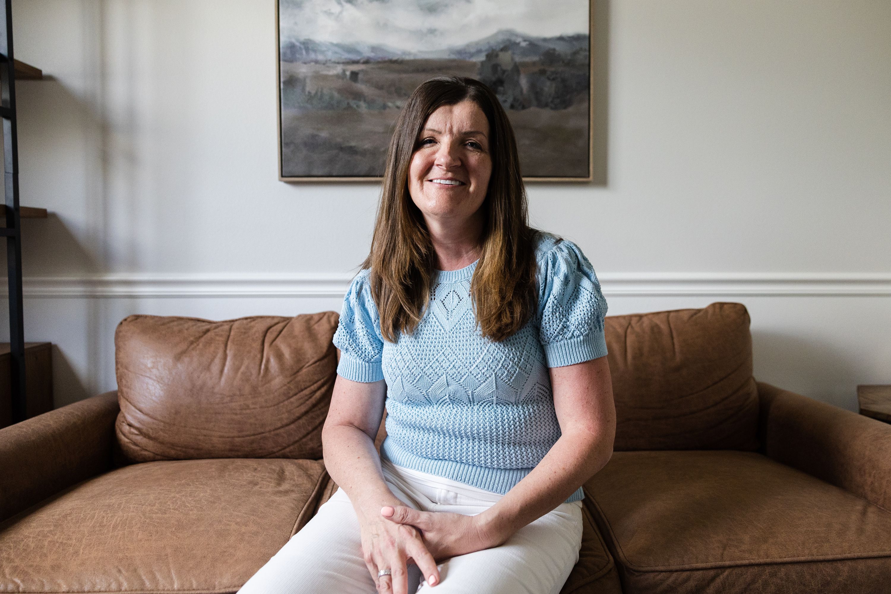 Dr. Kelly Wosnik poses for a portrait at her office at the newly opened Mental Health Urgent Care clinic in Orem on June 5. Wosnik pioneered the Mental Health Urgent Care — Utah's first urgent care clinic devoted entirely to mental health emergencies.