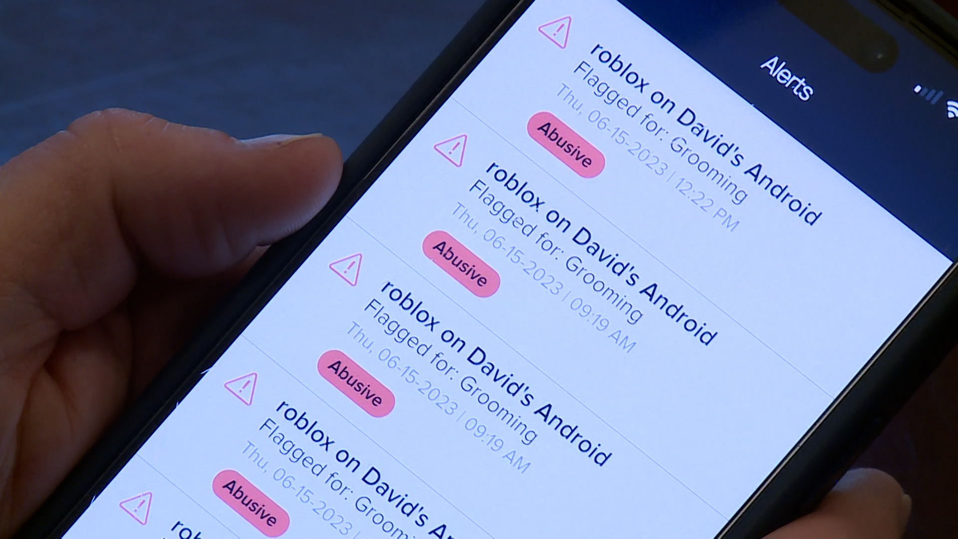 A Utah company is using artificial intelligence to help catch online predators on gaming devices.