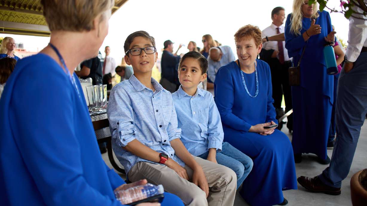 Members of The Tabernacle Choir at Temple Square and Orchestra at Temple Square visit Toluca, Mexico, on June 14. The choir is canceling its upcoming broadcast of "Music and the Spoken Word" after multiple choir members got COVID-19.