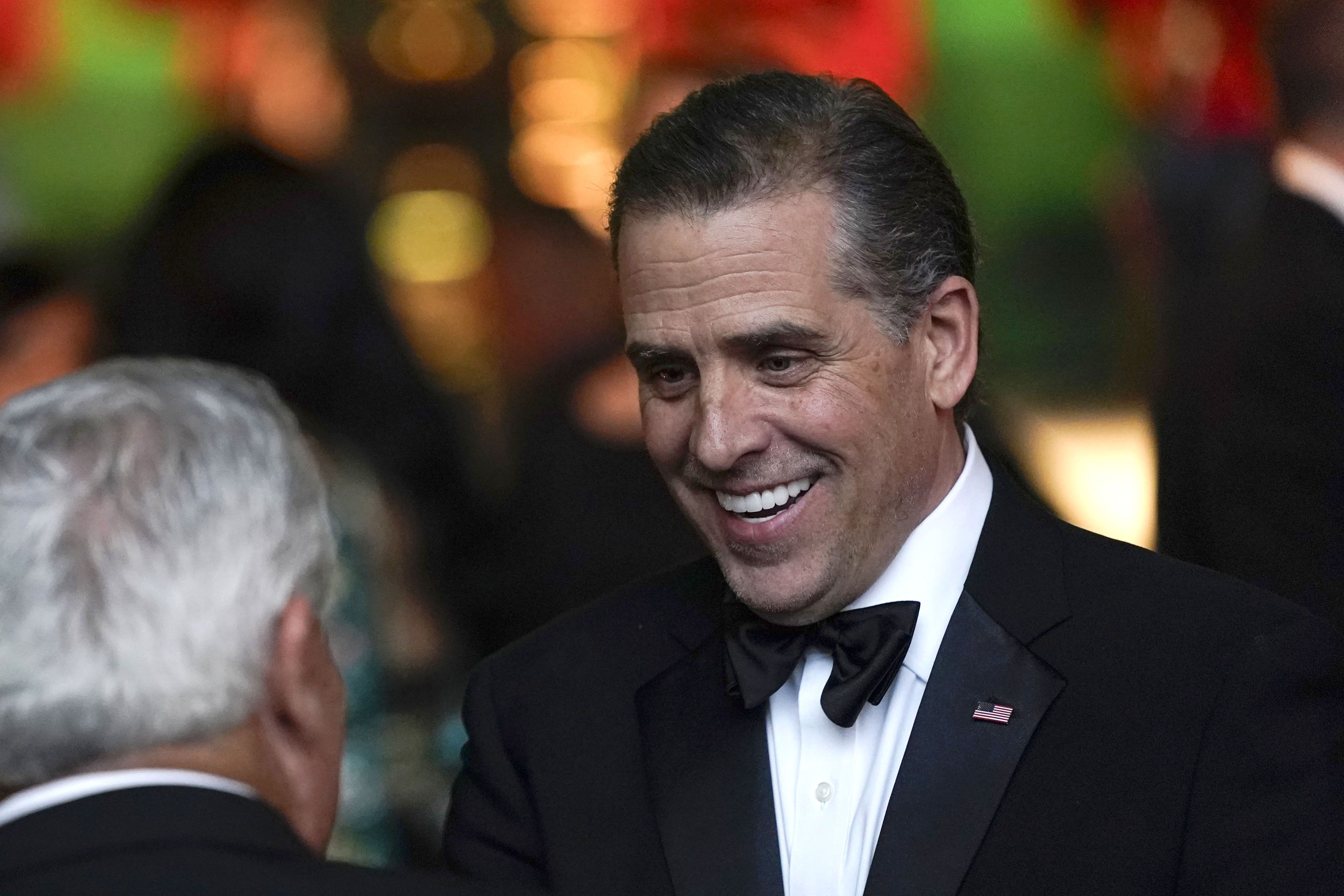 Hunter Biden during a State Dinner for India’s Prime Minister Narendra Modi at the White House in Washington, Thursday. Rep. Blake Moore of Utah voted to release testimony given by an IRS whistleblower on Hunter Biden. 