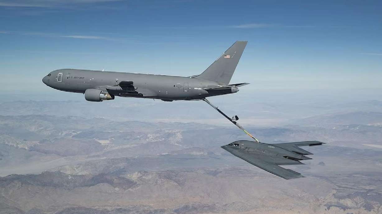 The U.S. Air Force and Utah Air National Guard invite Utahns to watch air refuelers fly over northern and central Utah on Tuesday, honoring 100 years of air refueling.