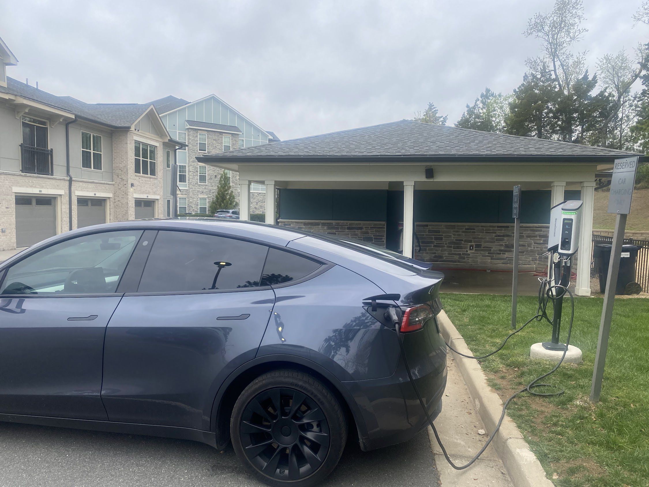 If you’re ever in Richmond, Virginia, in need of a charge, there’s a station at this condominium complex just outside of town.