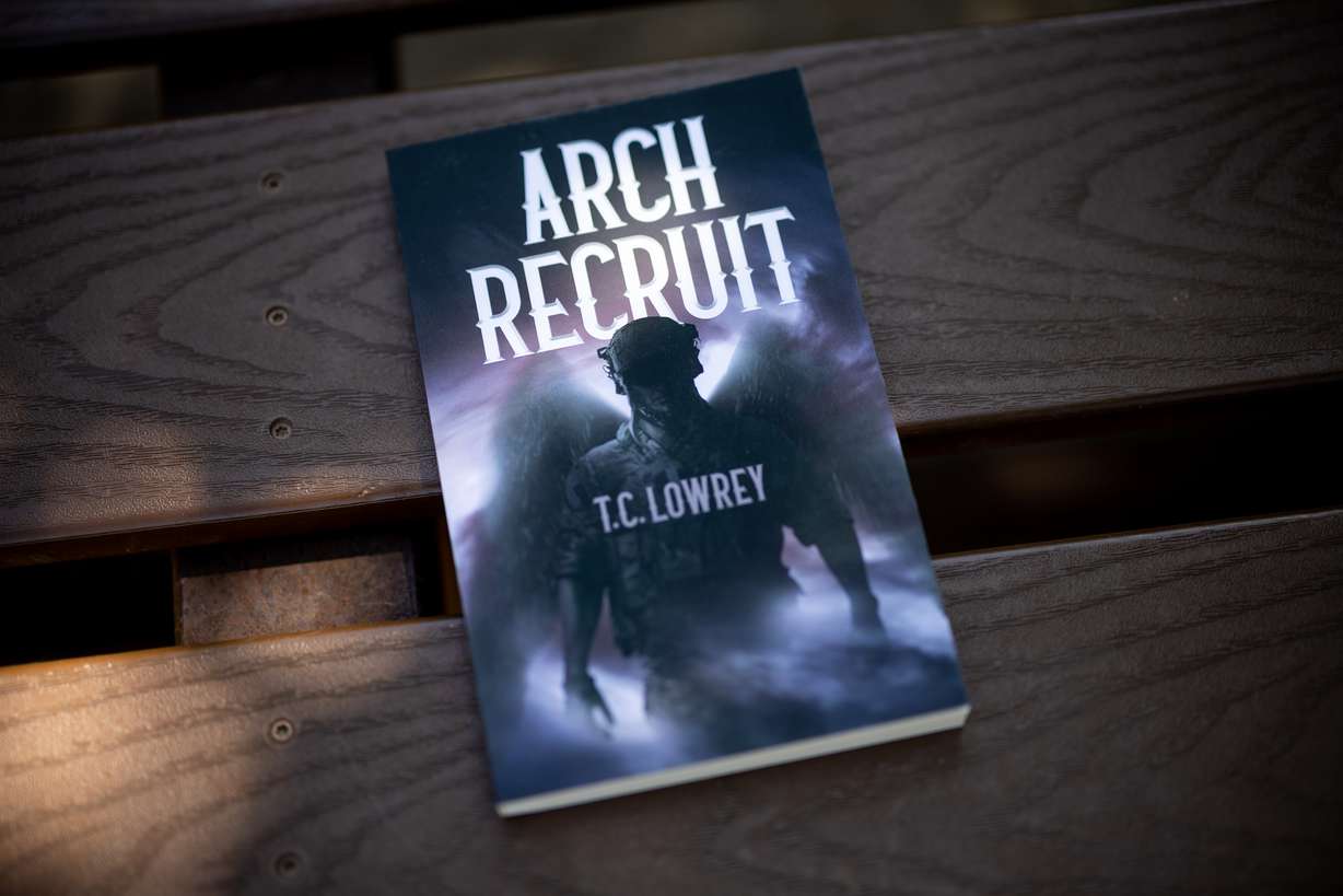 Author T.C. Lowrey's first book, "Arch Recruit," is coming out on July 4. Lowrey hopes readers will take messages of resilience and community from reading his book.