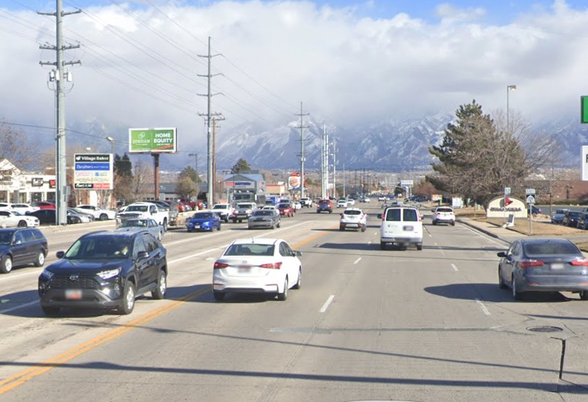 A view of 9000 South at Redwood Road in West Jordan, east toward Sandy in February 2022. The Utah Department of Transportation will begin a project to widen the road next week.