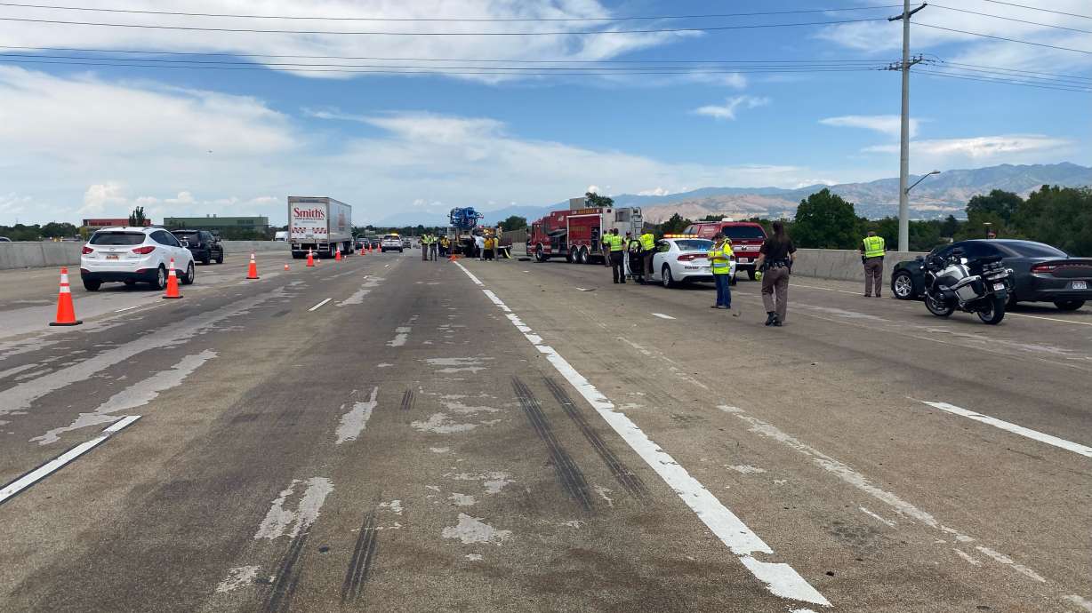 Police have identified the man who died Wednesday after crashing into a concrete pump truck on the 4700 South on-ramp to I-215 in Taylorsville.