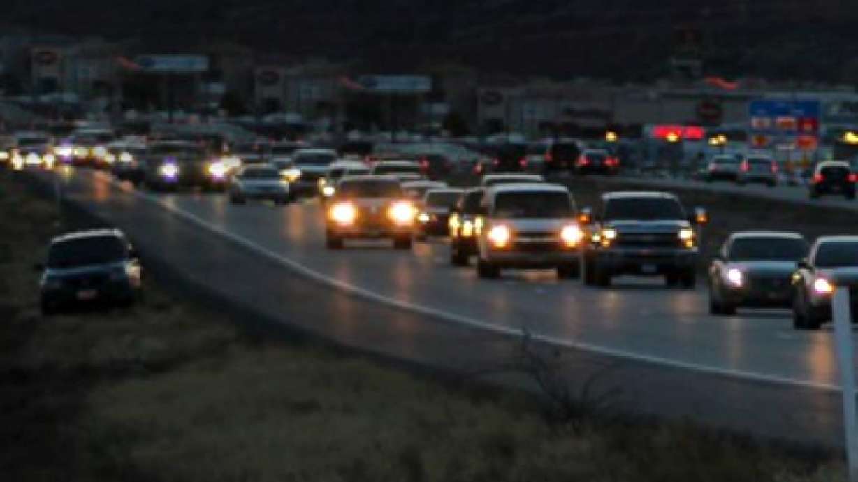 A man was arrested early Monday morning after a pursuit on northbound Interstate 15 reached speeds of more than 130 mph.