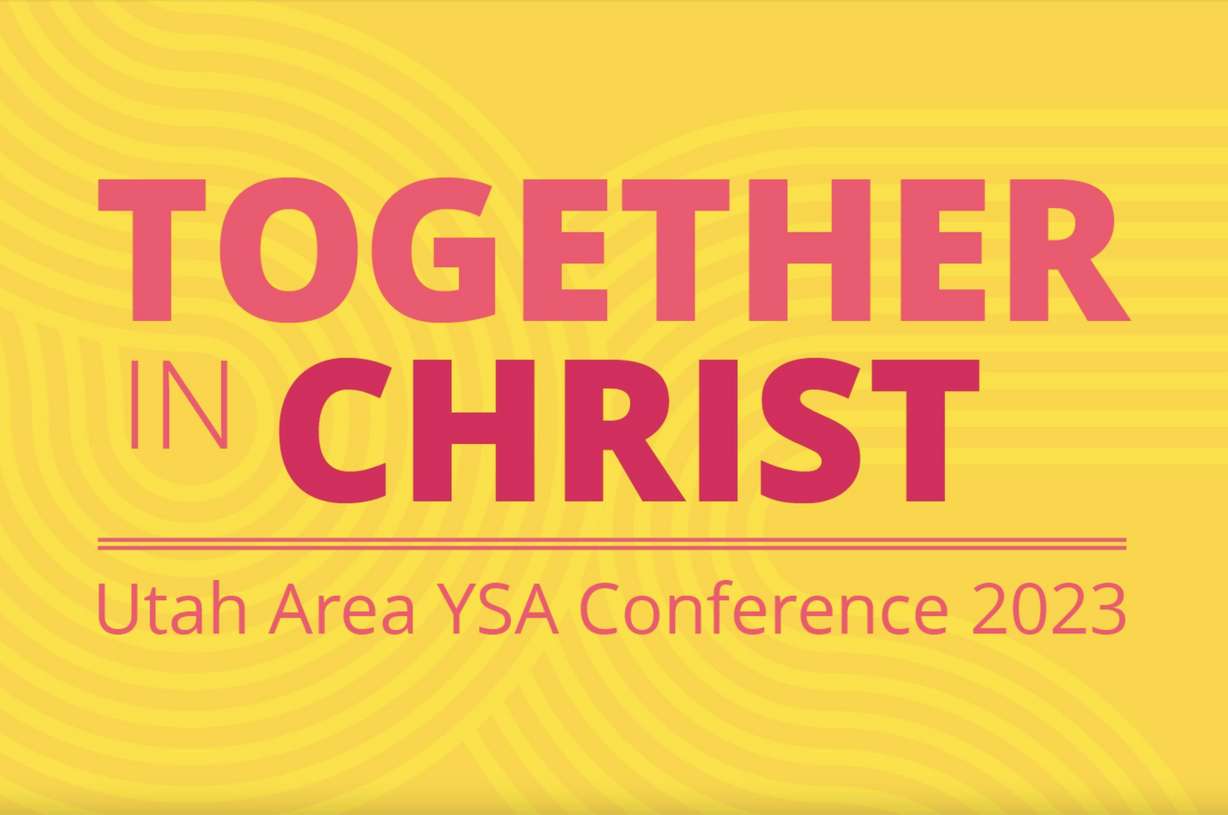 The Church of Jesus Christ of Latter-day Saints Utah area is hosting a large conference for young single adults in August, the first conference of its kind for the Utah area.