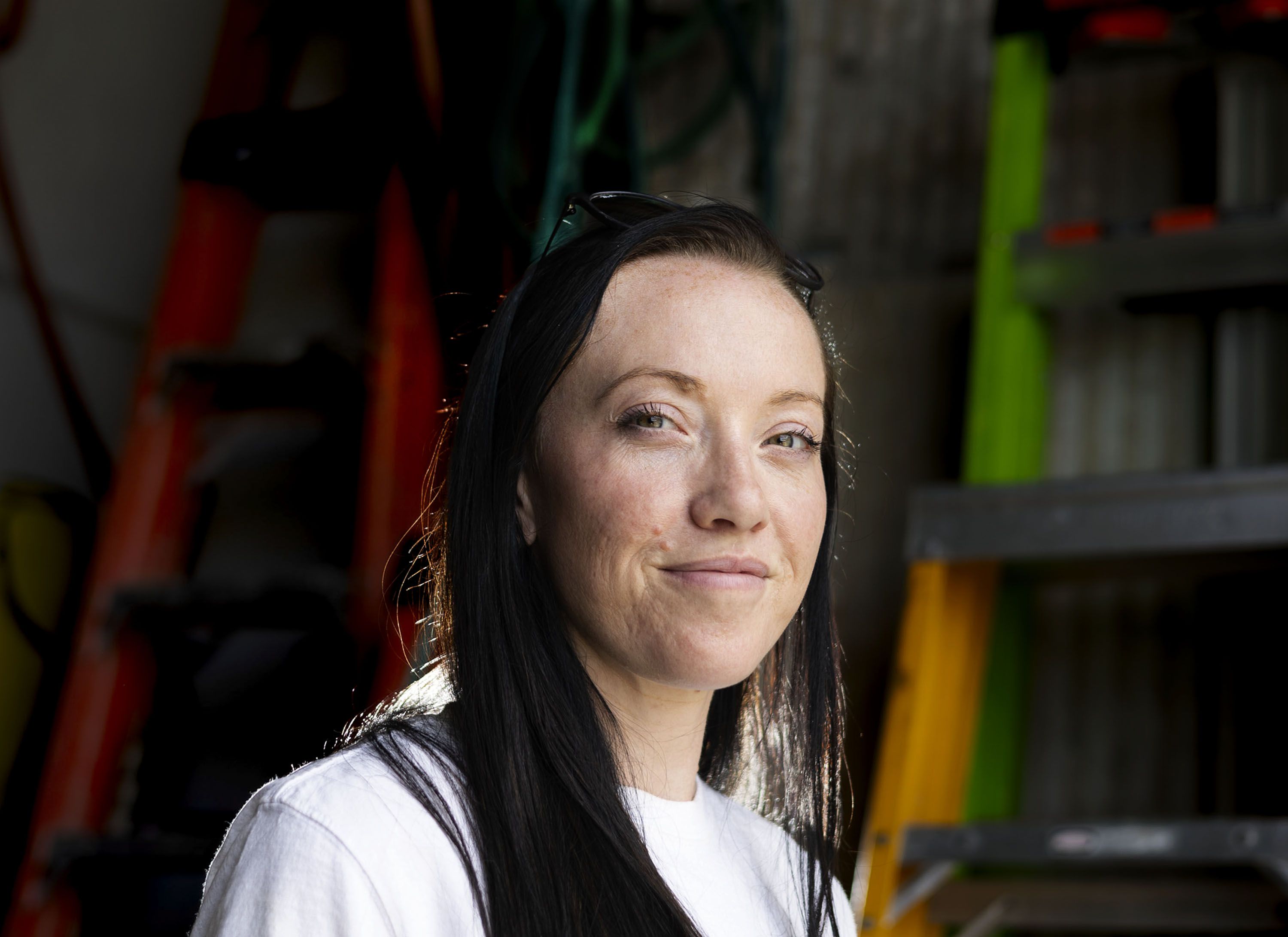 General contractor Stephanie Dailey is photographed at Steven Dailey Construction in Draper on Thursday, June 29, 2023. A Utah Women and Leadership report shows that men perceive less gender bias in the workplace than women do. Utah men perceive bias slightly less than men do on a global scale.