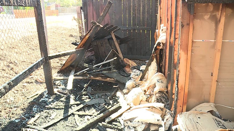 Two West Valley City homeowners were awakened Sunday to their homes on fire with illegal fireworks being the main culprit.
