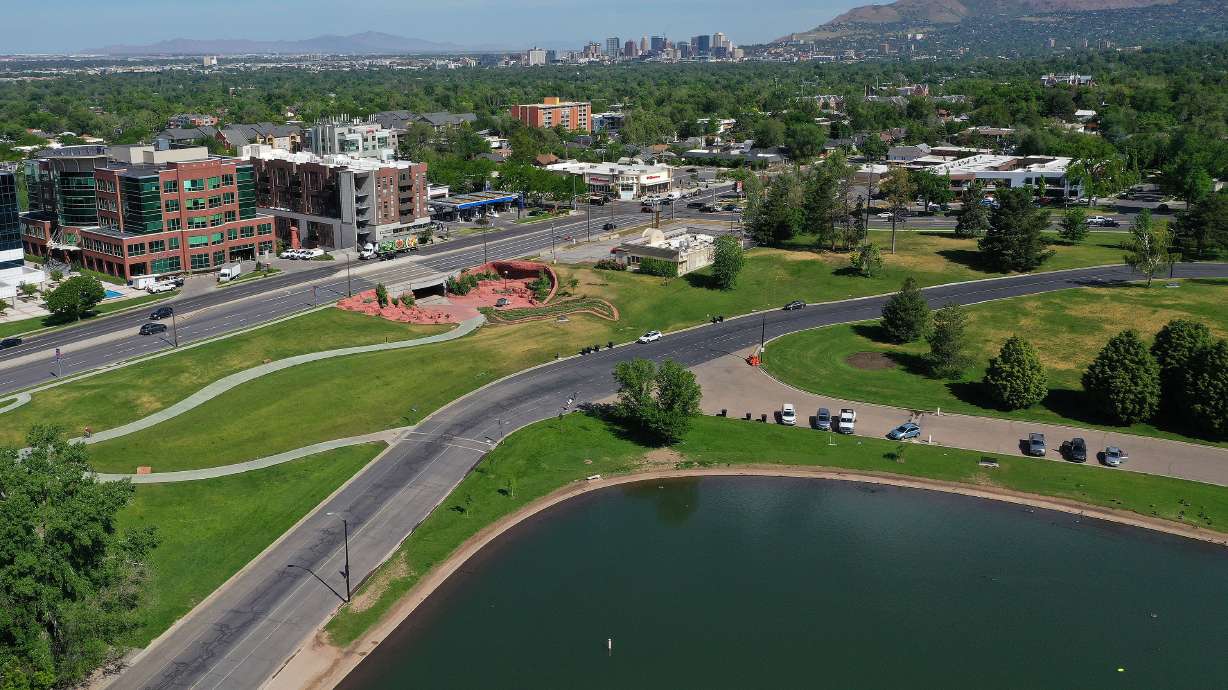 Newer businesses and residents line Highland Drive in Sugar House on May 31. Salt Lake officials are currently accepting applications for a temporary replacement to the Salt Lake City Council District 7 seat vacated by Amy Fowler on Monday.