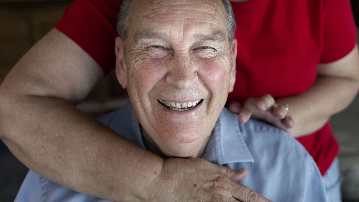 Ren Willie is pictured at his Murray home on Wednesday. A year ago, Willie was diagnosed with Alzheimer’s dementia, a progressive neurodegenerative disease that destroys memory and other mental functions over time.