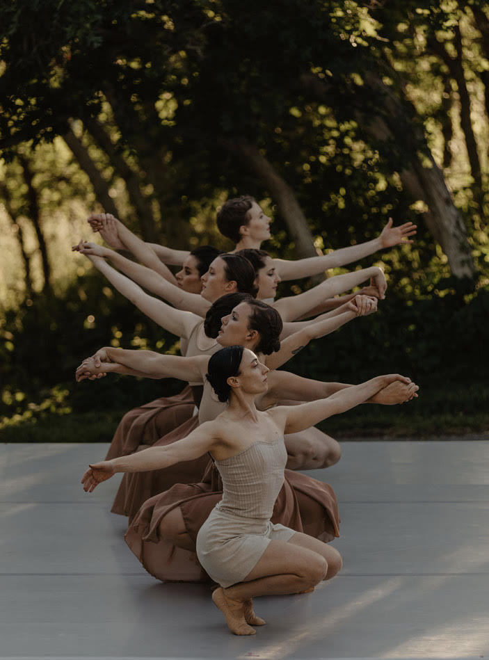 Dancers from the Salt Lake Ballet Cooperative perform in their show "Stay" in June 2022 in Salt Lake City.