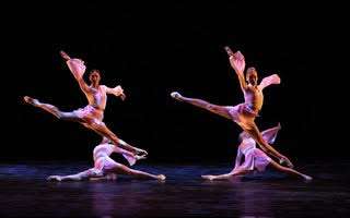 Dancers from Chrysalis Ballet perform a piece choreographed by Sayoko Knode.