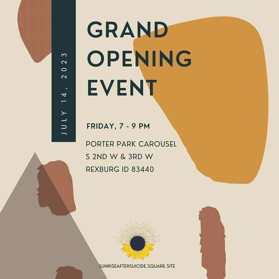 Grand Opening event information in Rexburg.