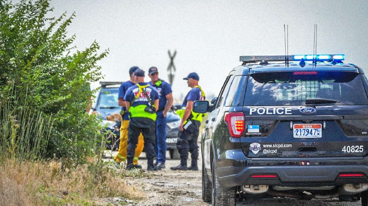 Members of the Salt Lake City Fire Department recovered an unidentified body from a canal Friday. Homicide detectives have stated there are no indications of foul play but are still conducting an investigation.