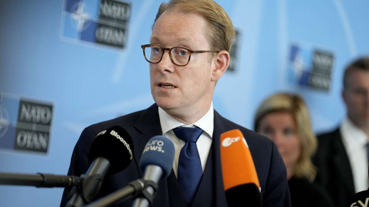 Sweden's Foreign Minister Tobias Billstrom expressed optimism on Monday that Turkey will drop its objections to Swedish NATO membership.
