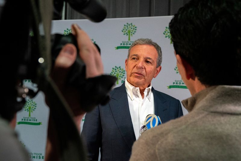 Walt Disney's Chief Executive Officer Robert Iger arrives at the Sandy Hook Promise Benefit in New York City, Dec. 6, 2022. Walt Disney's board on Wednesday extended Iger's contract by two years as the experienced leader who came out of retirement in 2022 battles long-term challenges to its film and television businesses.