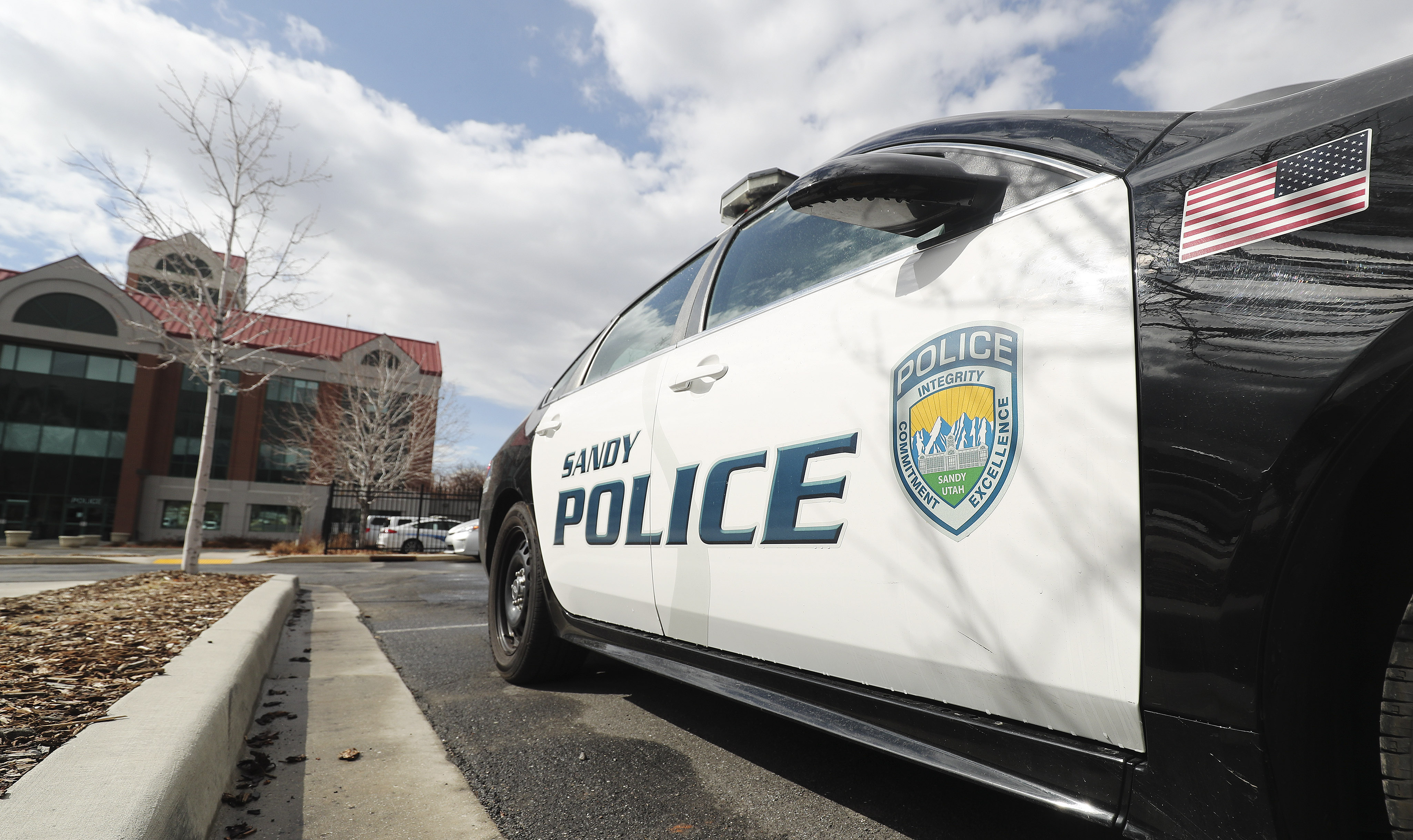 A motorcyclist died early Saturday after a crash near 1300 East and 10600 South in Sandy, police say.