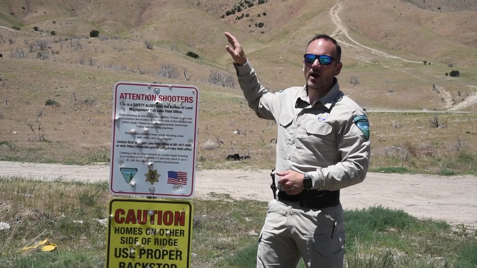 Utah's BLM is responding to pleas from some Utah County homeowners who say target shooting on West Mountain has increased and is endangering their lives.
