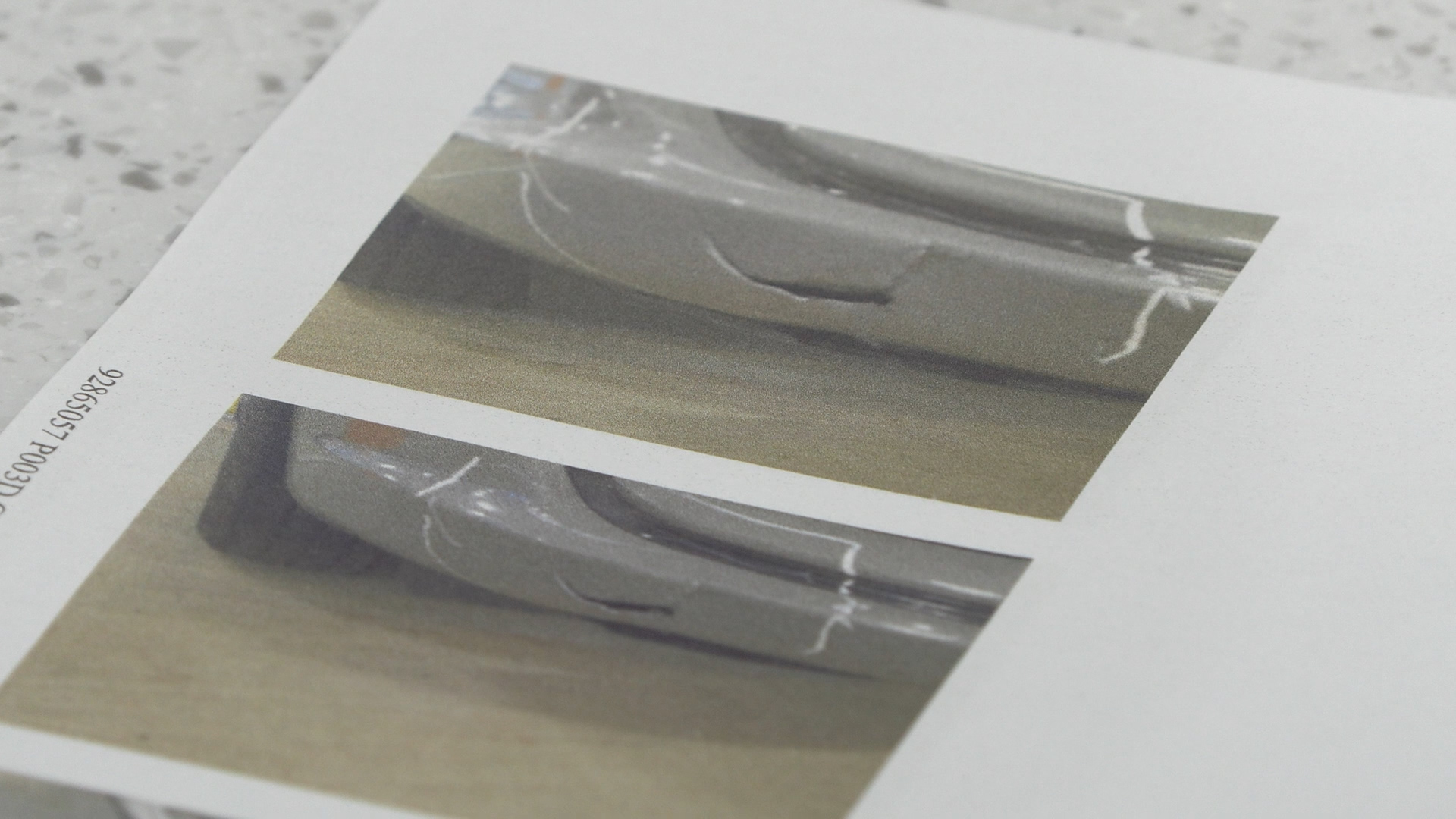 The rental car company sent Prettyman photos of damage to the vehicle he had rented four months earlier. He argues the photos don’t prove he’s responsible.