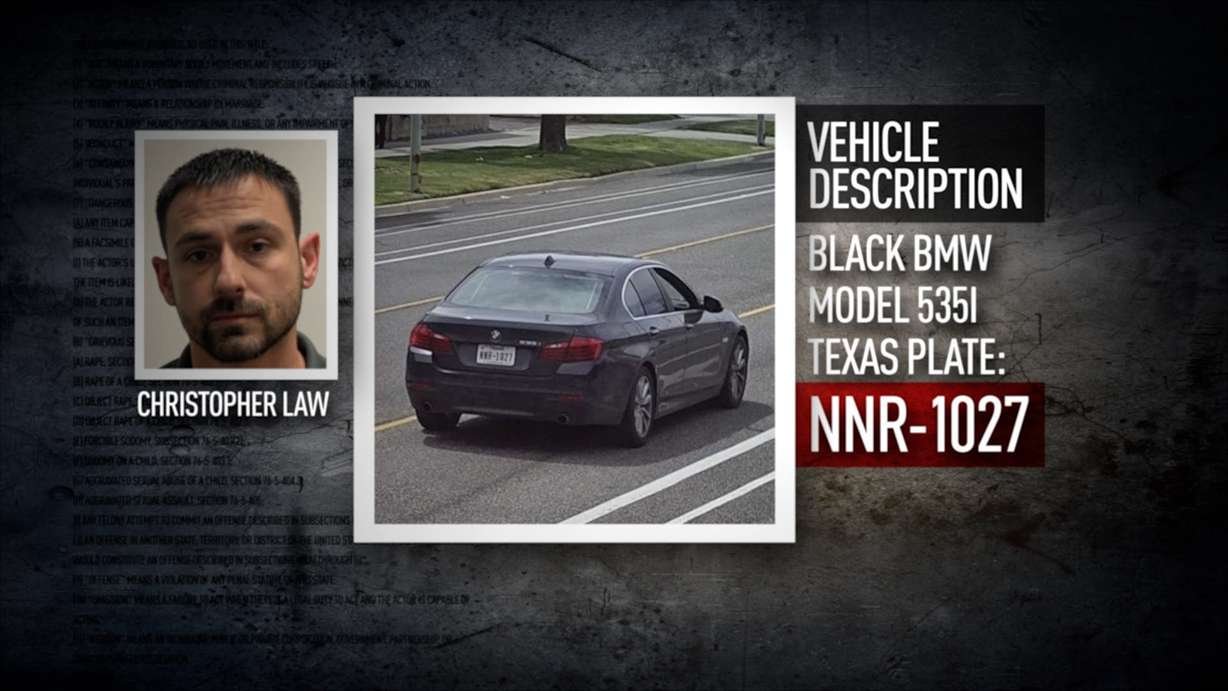 The car police believe that Law is in.