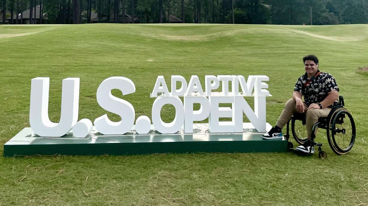 Seventeen months after being paralyzed in a skiing accident, Max Togisala, of Ogden, won the seated category of the U.S. Adaptive Open in North Carolina on July 12.