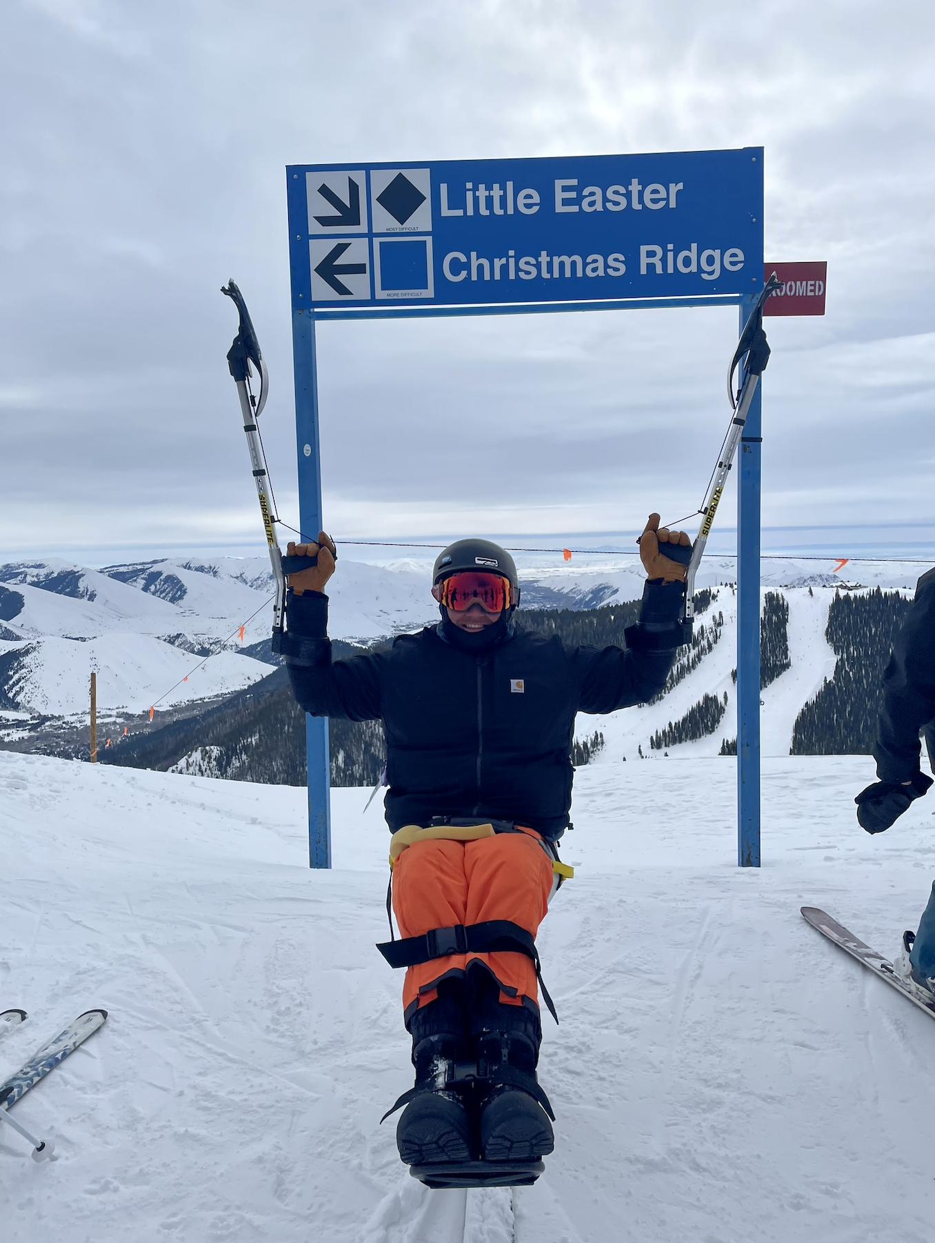 On Feb. 19, 2023, Max Togisala achieved his goal of skiing the same run in Sun Valley, Idaho, where he was paralyzed from the waist down in a ski accident exactly one year earlier.