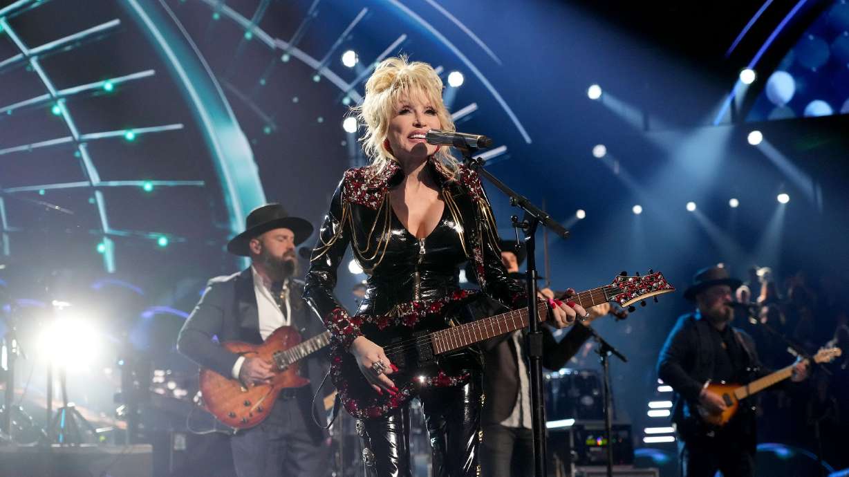 Dolly Parton performs in Los Angeles at the Rock and Roll Hall of Fame induction ceremony in 2022. The country has no plans to stop anytime soon.