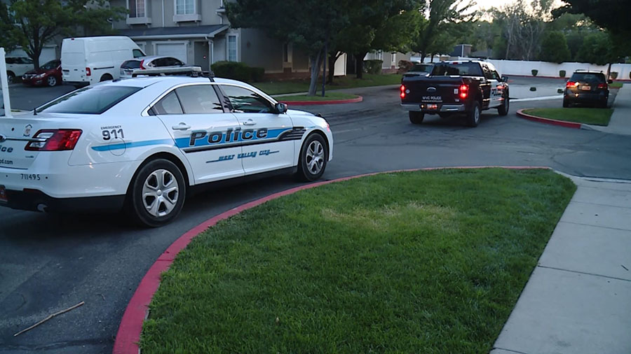 Three teens were in police custody Sunday after a shooting left one teen with life-threatening injuries, West Valley police said. 