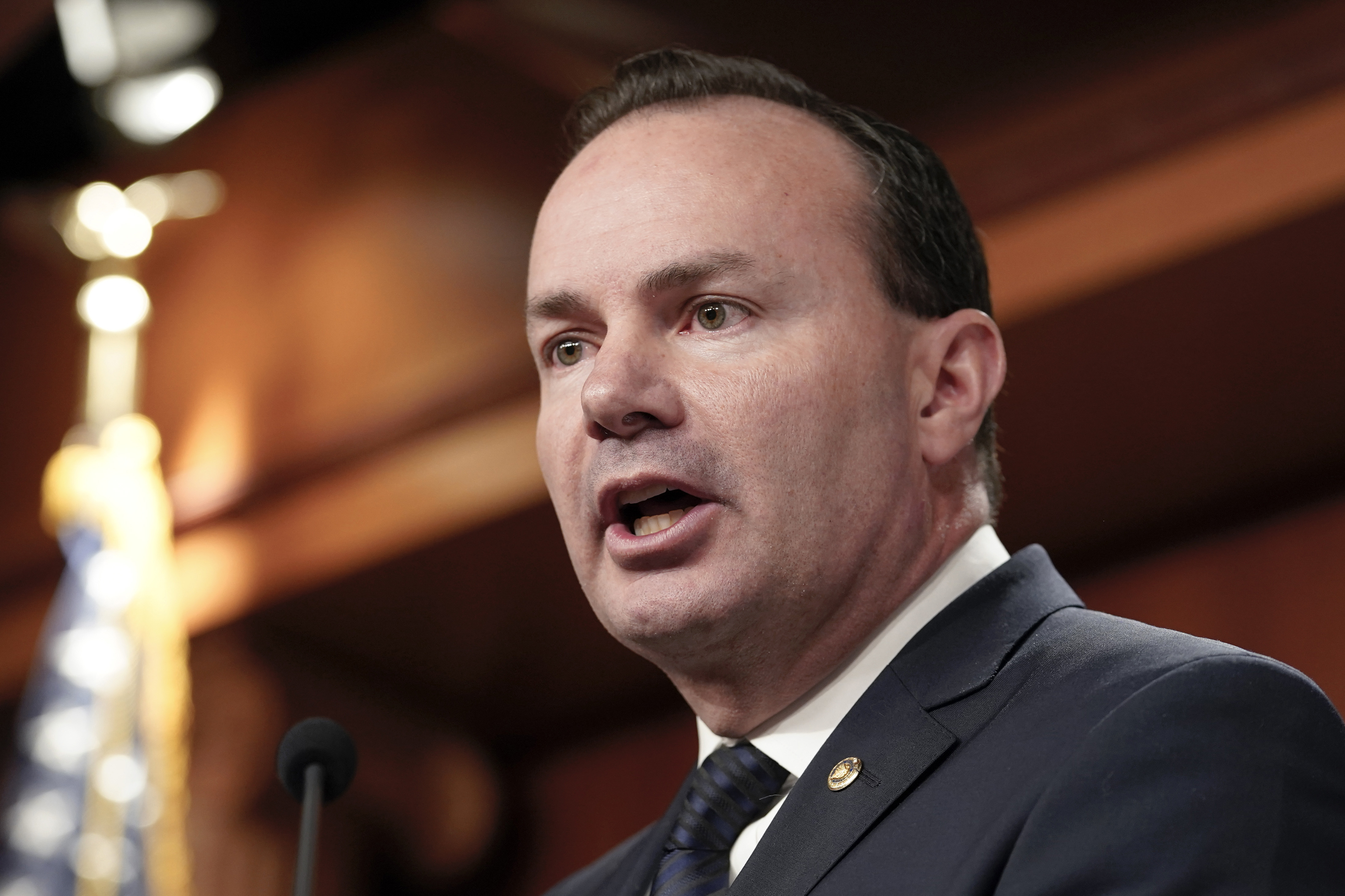 Sen. Mike Lee, R-Utah, on Tuesday told a Senate committee that books aren't being "banned," and called out what he described as "pornographic" books in school libraries.