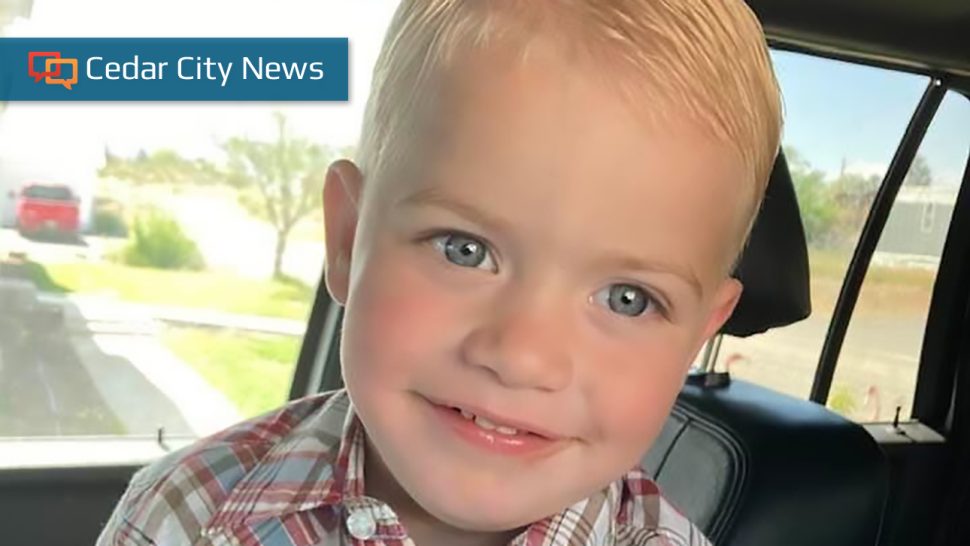 Woodrow Bundy smiles at the camera, date and location not specified. A fundraiser is planned after the toddler died from brain-eating amoeba.
