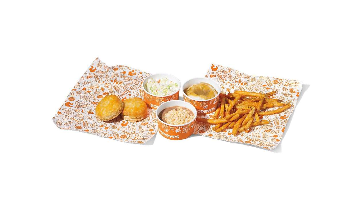 Popeyes takes on the "girl dinner" trend.