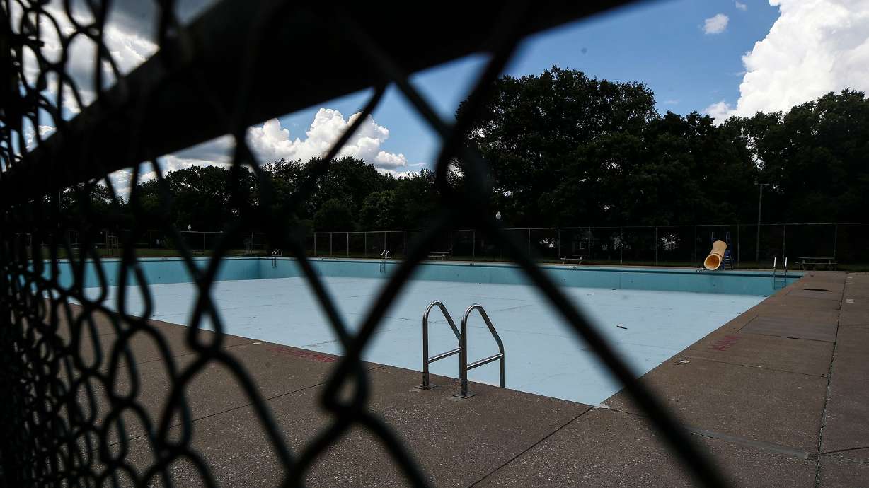 Algonquin Pool at 1614 Cypress St. in Louisville, Ky., seen in May. The pool is closed this summer.