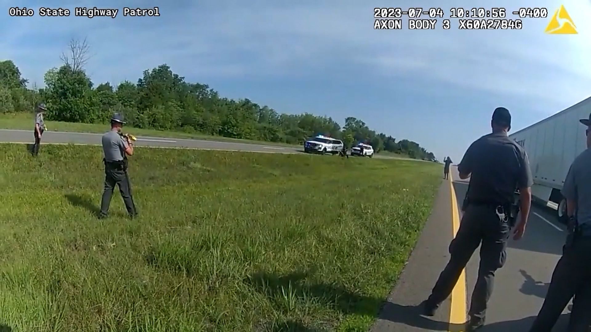 Video released by authorities captured the moments Jadarrius Rose, a Black man, was attacked by a police dog after a traffic stop.