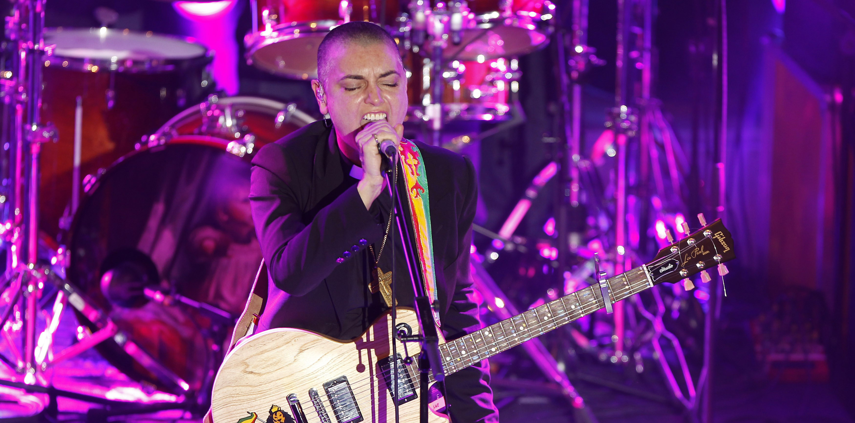 Sinead O'Connor performs at the Carthage Jazz Festival in Tunis April 4, 2013. The Irish singer has died at the age of 56.