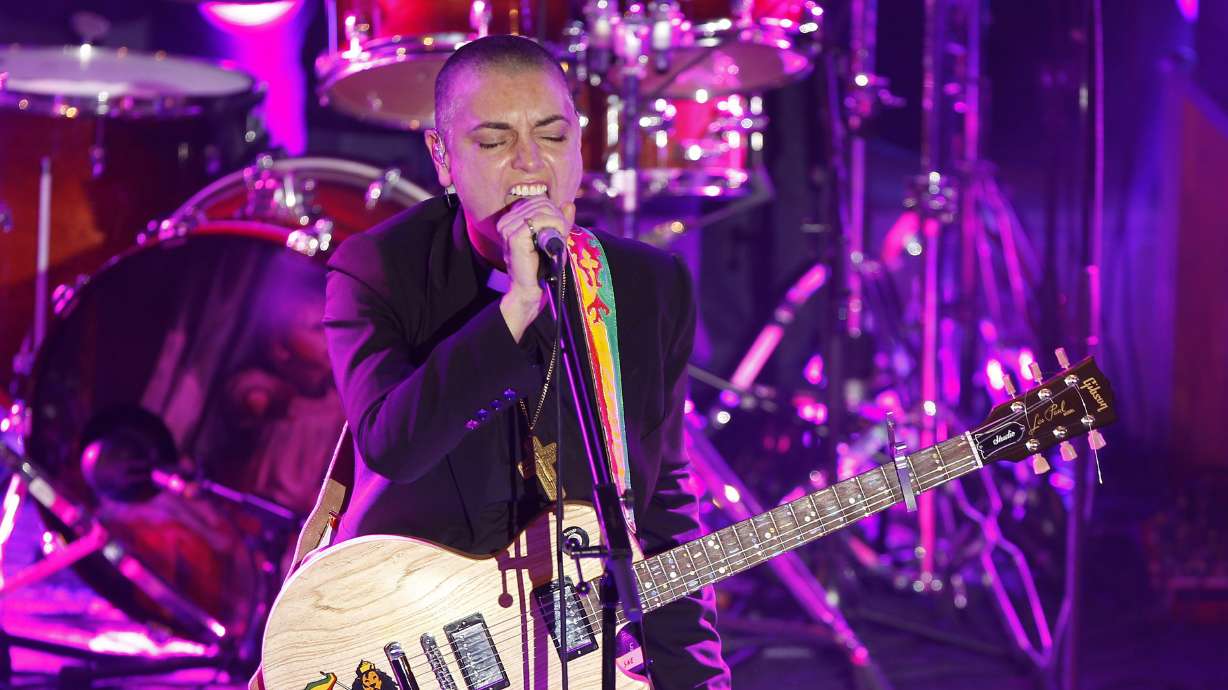 Sinead O'Connor performs at the Carthage Jazz Festival in Tunis April 4, 2013. The Irish singer has died at the age of 56.