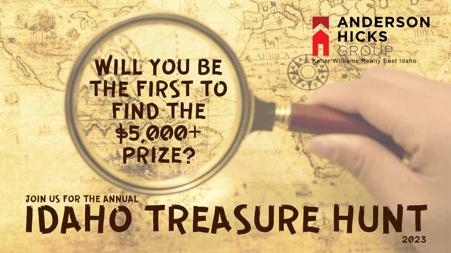 Treasure chest with $5,000 and other prizes is hidden somewhere in eastern Idaho