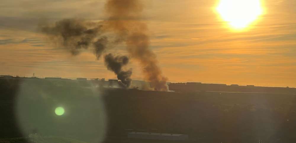 An F-35 crashed at the north end of the runway at Hill Air Force Base on Oct 19, 2022. Air Force investigators say an air data system error caused the crash.