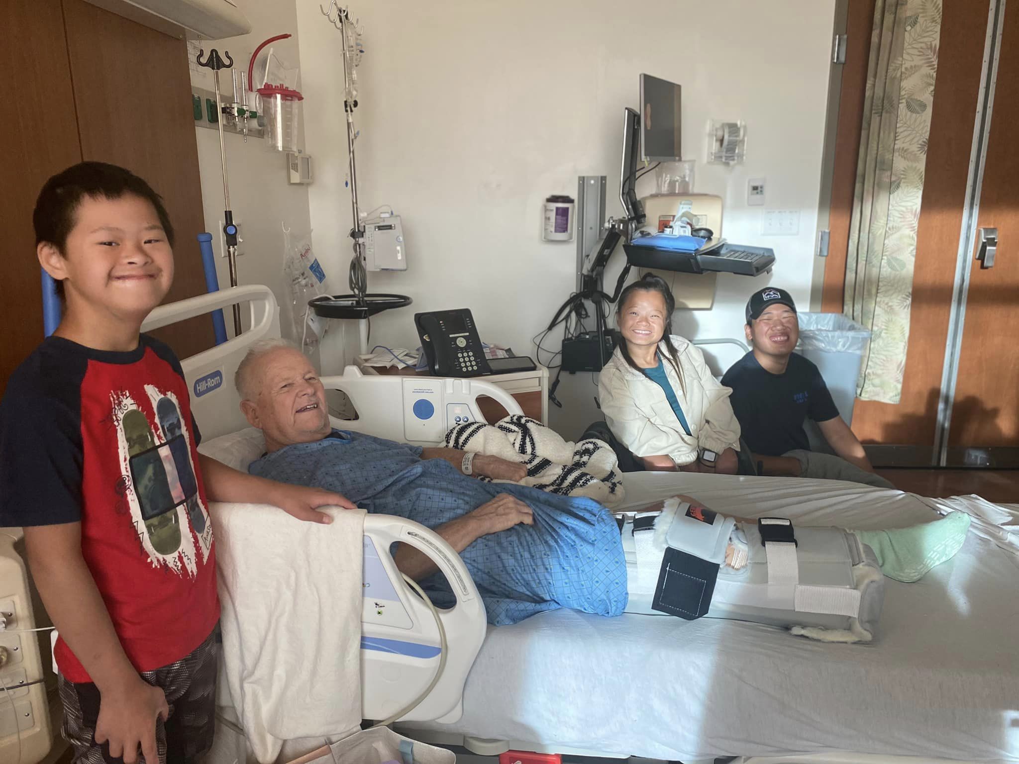 Stephen Ellison, of Cedar City, just had surgery to amputate a large portion of his right leg. He can no longer work his physically demanding job and the family, which contains 14 internationally adopted children with special needs, is struggling.