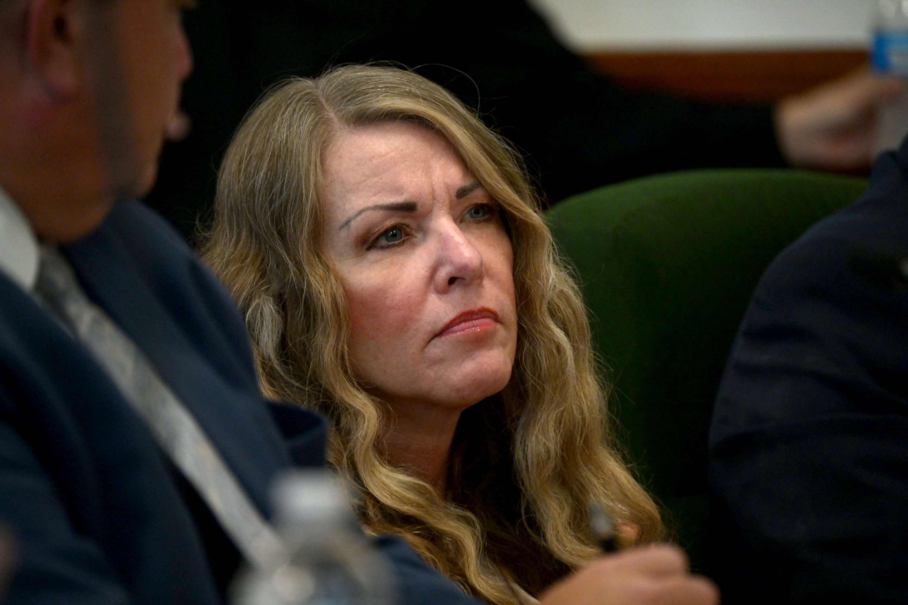 Lori Vallow Daybell is pictured at her sentencing in St. Anthony, Idaho on July 31. In May, Vallow Daybell was found guilty on six counts that included murder, conspiracy and grand theft related to the deaths 16-year-old Tylee Ryan and 7-year-old JJ Vallow, and Tammy Daybell, the spouse of Chad Daybell.