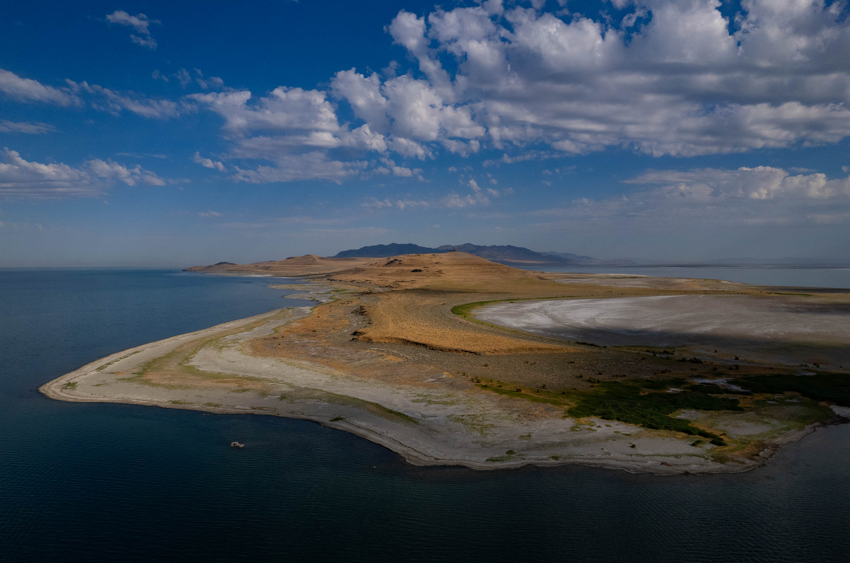 Fremont Island, the Great Salt Lake’s third-largest island, on July 18, is about 2 miles wide and 6 miles long, with about 3,000 acres to explore. The Utah Division of Forestry, Fire and State Lands will manage the island under a conservation easement.