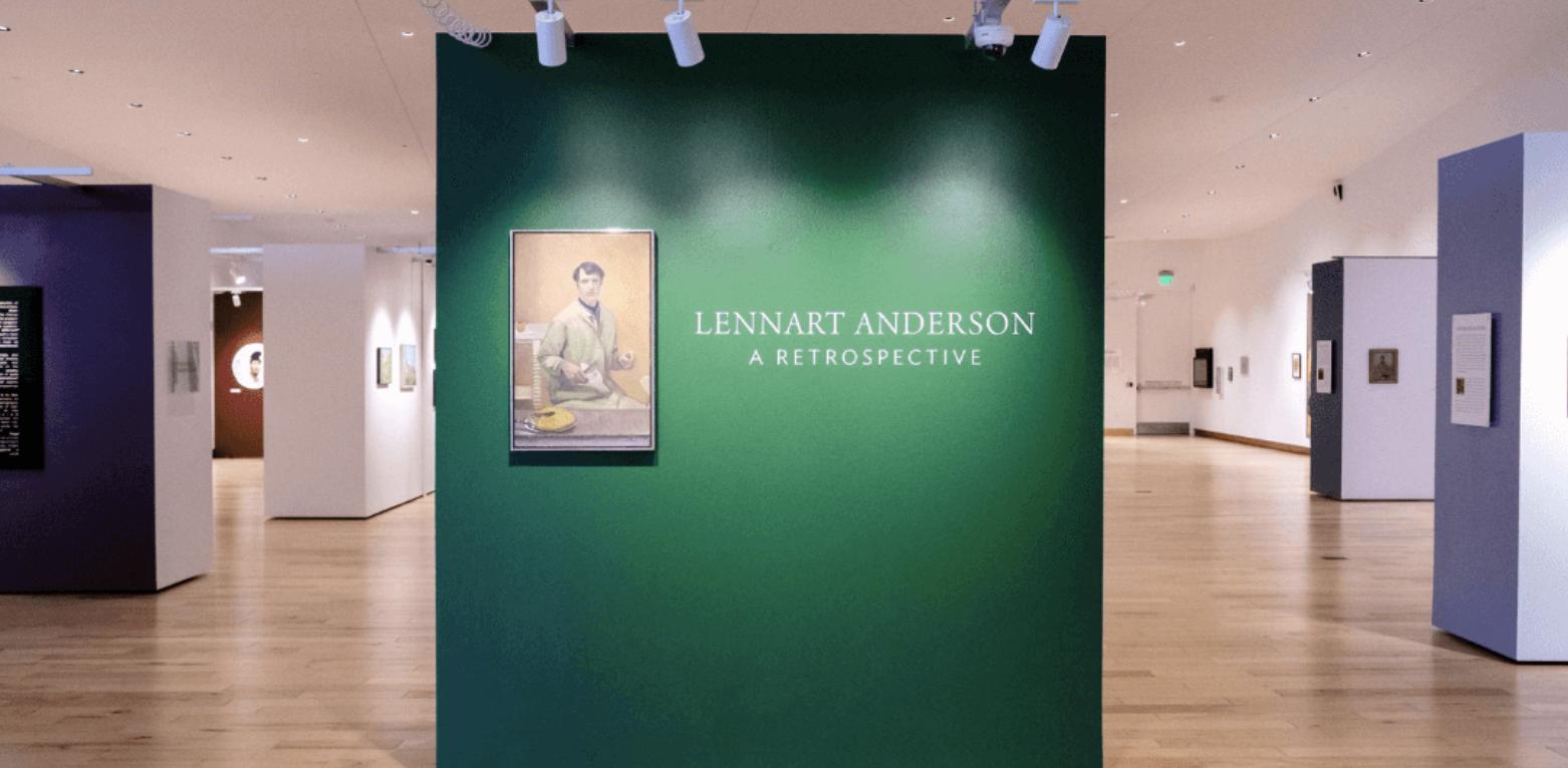 Artist Lennart Anderson's work is featured in Cedar City's museum of art for a limited time