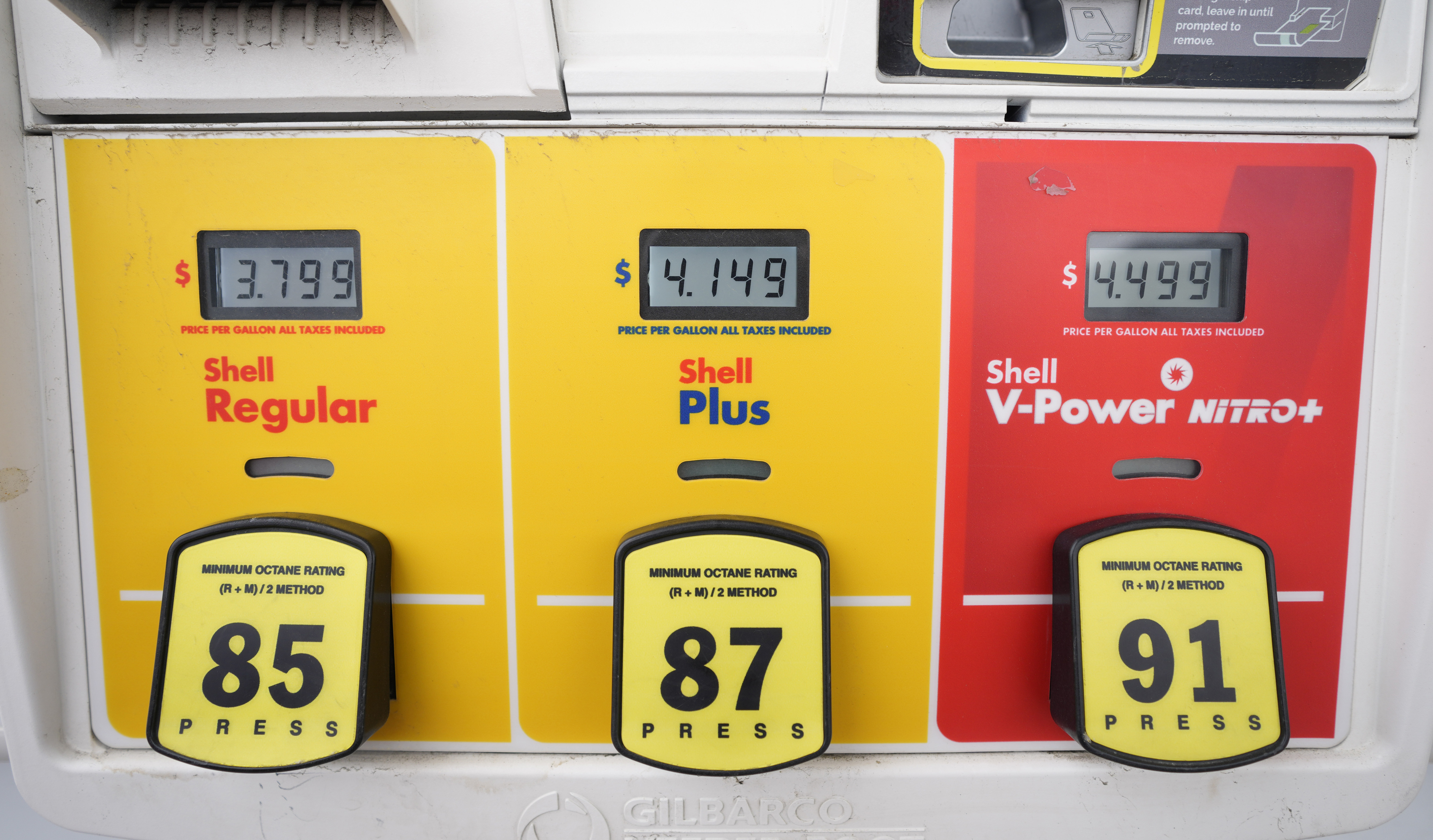 The national average for gas prices stood at about $3.78 a gallon on Tuesday — about 25 cents higher than that seen one month ago, according to AAA. 